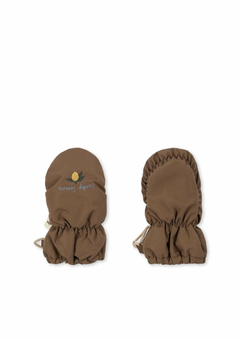 Accessories | Kids Konges Sløjd NOHR SNOW BABY MITTENS Walnut