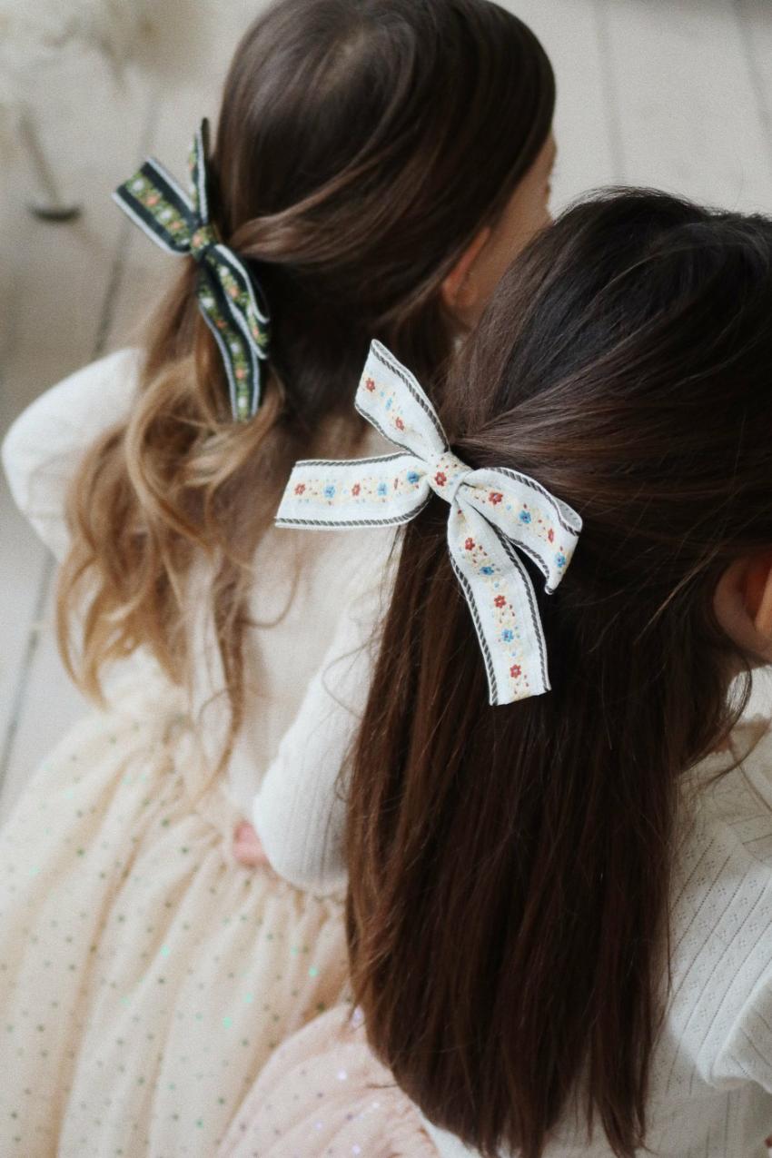 Accessories | Kids Konges Sløjd RIBBON BOWIE HAIR CLIP Beige