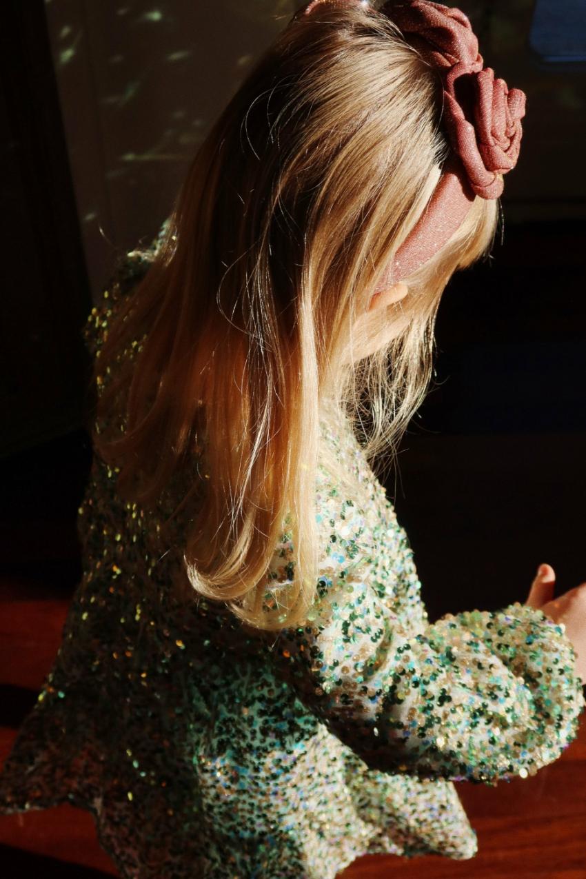 Accessories | Kids Konges Sløjd ROSIE GLITTER HAIRBRACE Mellow Rose