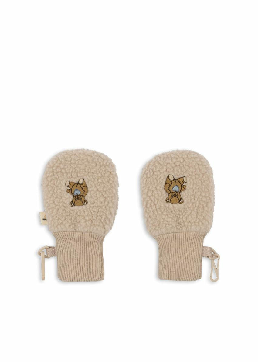 Accessories | Kids Konges Sløjd SAFA BABY MITTENS GRS Oxford Tan