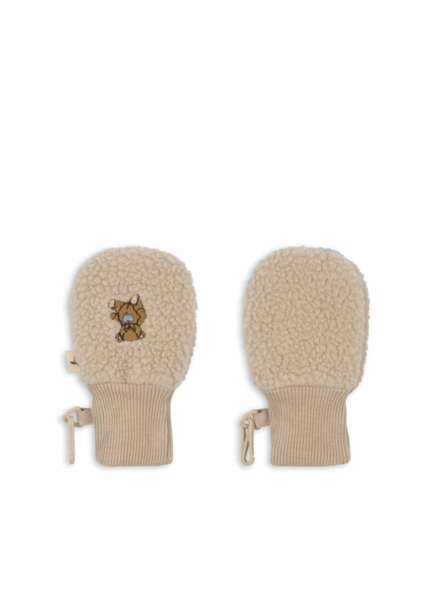 Accessories | Kids Konges Sløjd SAFA BABY MITTENS GRS Oxford Tan