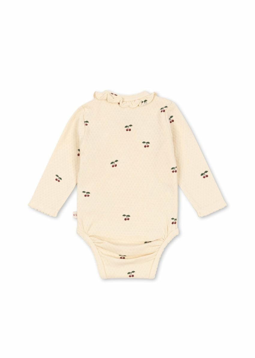 Accessories | Kids Konges Sløjd SUI NEWBORN FRILL BODY GOTS Cherry