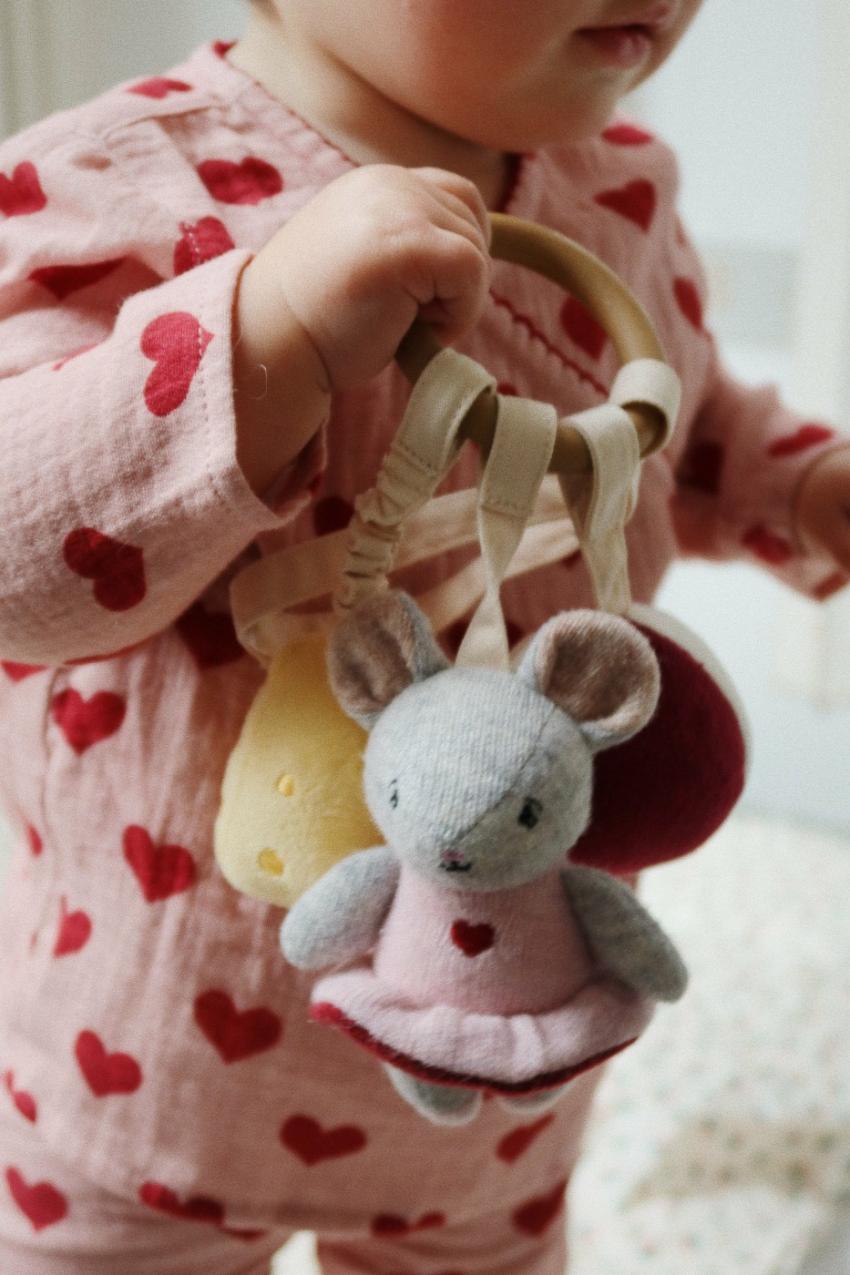 Activity Toys | Kids Konges Sløjd ACTIVITY RING MOUSE Mouse