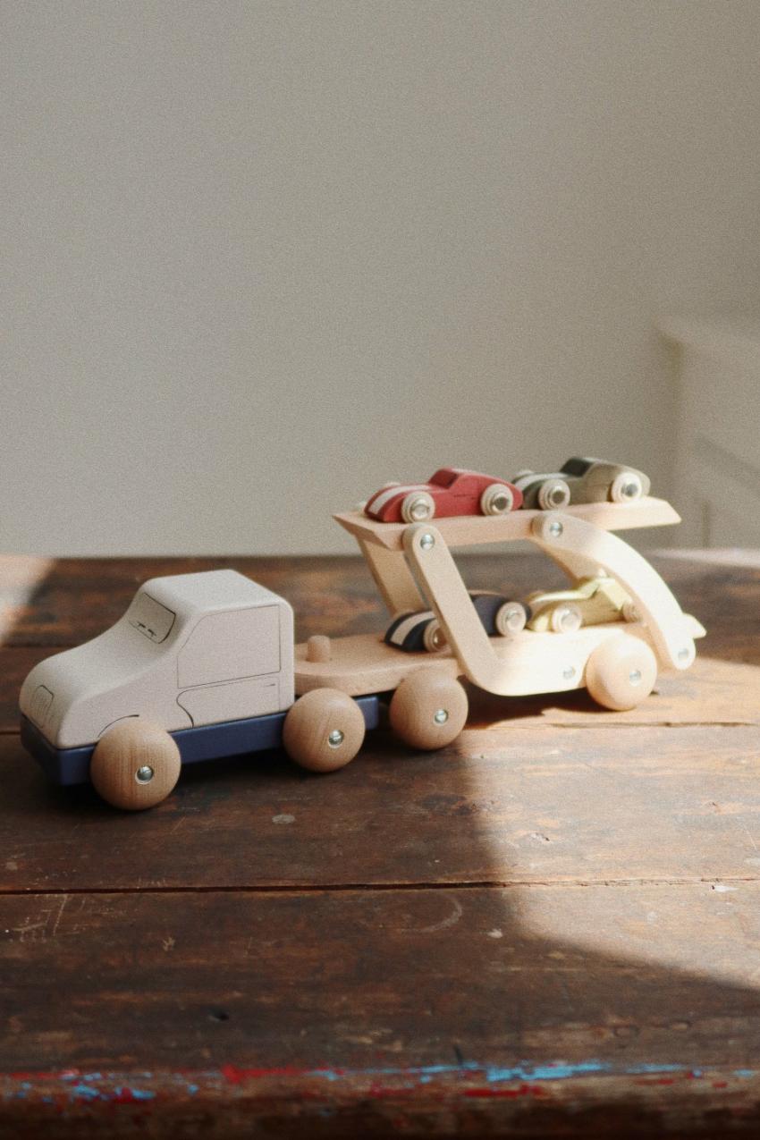 Activity Toys | Kids Konges Sløjd WOODEN CAR CARRIER FSC Multi