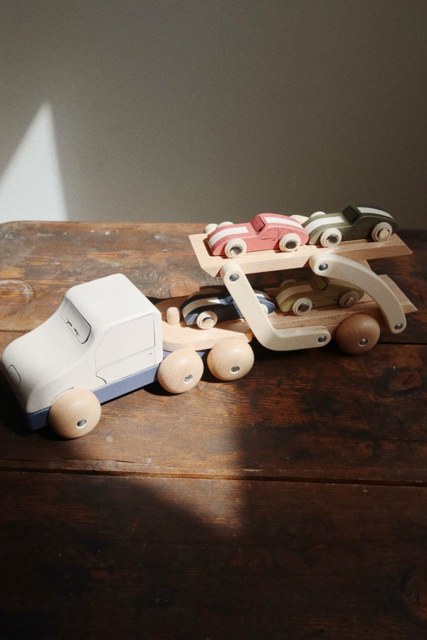 Activity Toys | Kids Konges Sløjd WOODEN CAR CARRIER FSC Multi