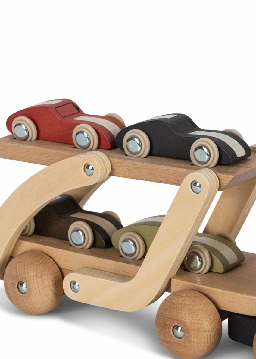 Activity Toys | Kids Konges Sløjd WOODEN CAR CARRIER FSC Multi