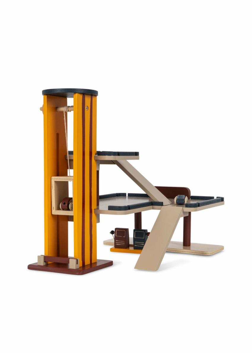 Activity Toys | Kids Konges Sløjd WOODEN GARAGE FSC Multi