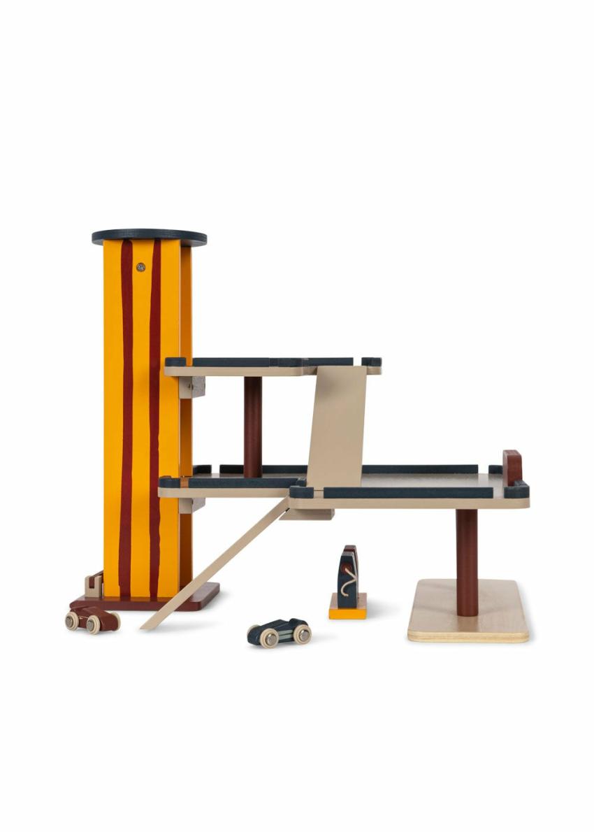 Activity Toys | Kids Konges Sløjd WOODEN GARAGE FSC Multi