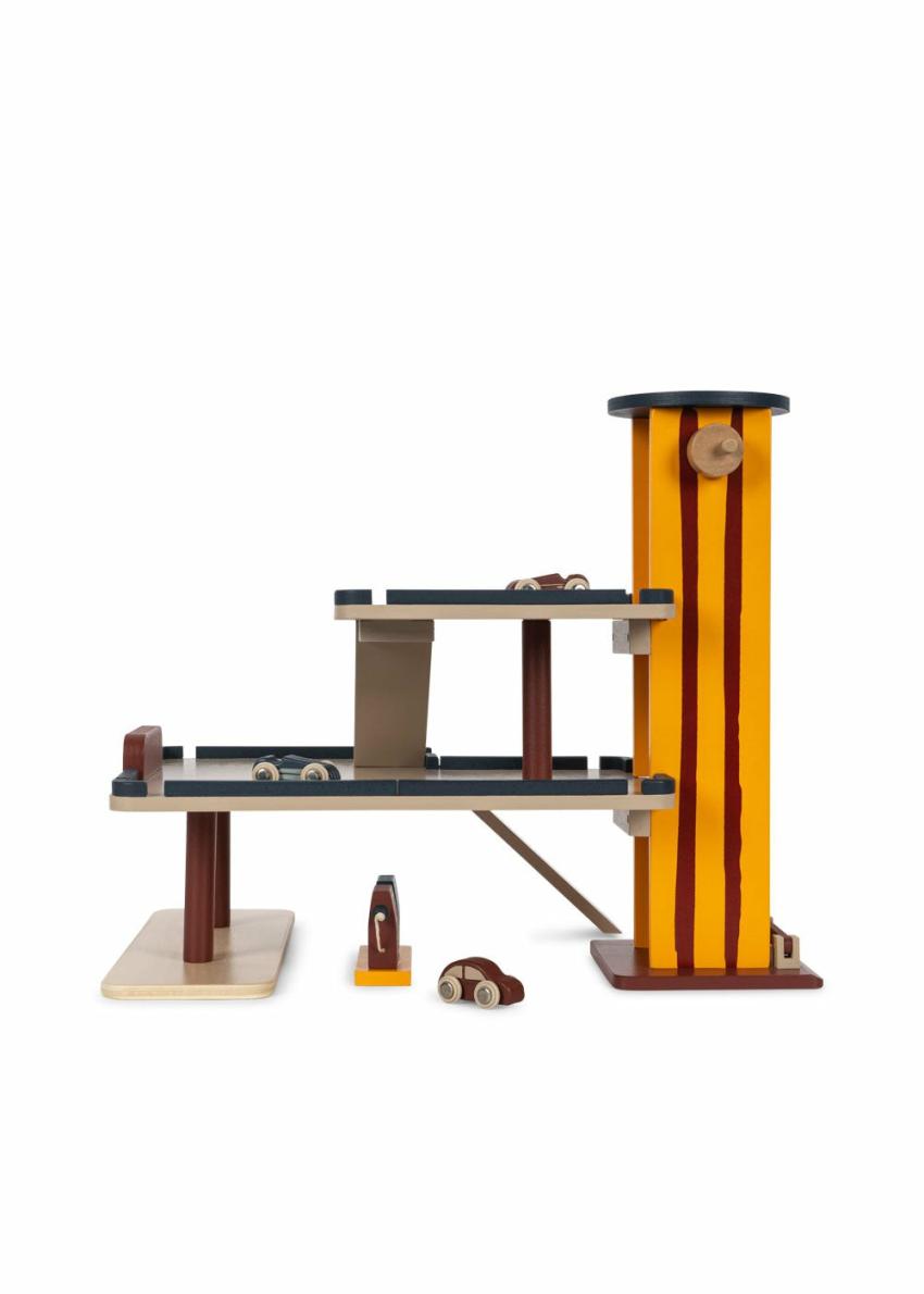 Activity Toys | Kids Konges Sløjd WOODEN GARAGE FSC Multi