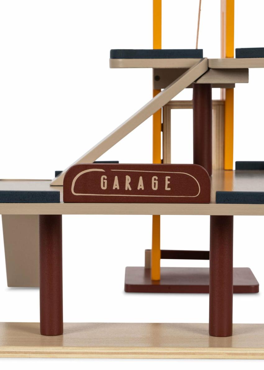 Activity Toys | Kids Konges Sløjd WOODEN GARAGE FSC Multi