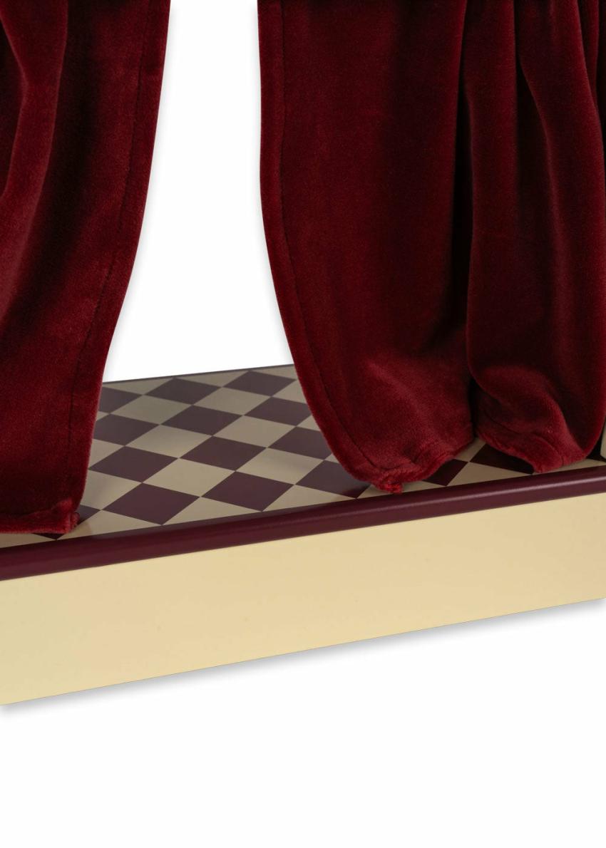 Activity Toys | Kids Konges Sløjd WOODEN PUPPET THEATER FSC Dried Sage