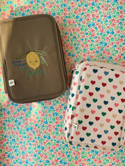 Bags | Kids Konges Sløjd CLOVER MAXI PENCIL CASE Lemon