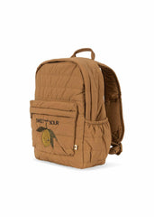 Bags | Kids Konges Sløjd JUNO QUILTED BACKPACK MIDI Tobacco Brown