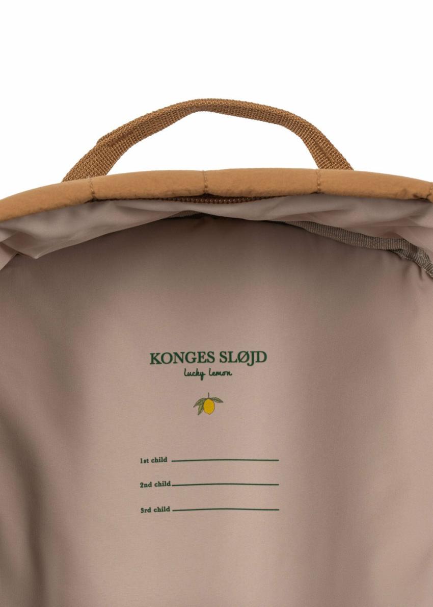 Bags | Kids Konges Sløjd JUNO QUILTED BACKPACK MIDI Tobacco Brown