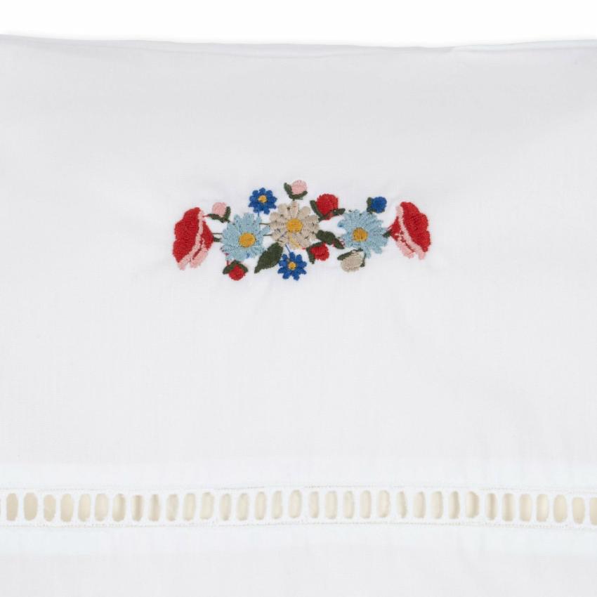 Bedtime | Kids Konges Sløjd BABY BEDDING EMBROIDERY GOTS 70X100 Blossom