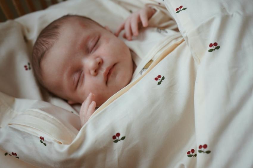 Bedtime | Kids Konges Sløjd BABY BEDDING GOTS 70X100 Cherry