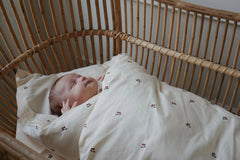 Bedtime | Kids Konges Sløjd BABY BEDDING GOTS 70X100 Cherry