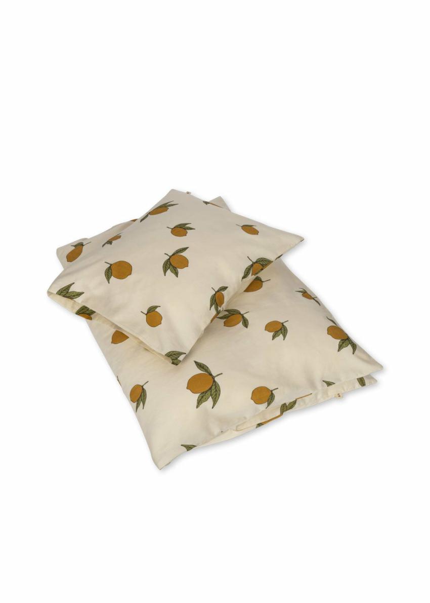 Bedtime | Kids Konges Sløjd BABY BEDDING GOTS Mon Grand Citron