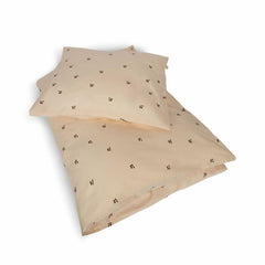 Bedtime | Kids Konges Sløjd JUNIOR BEDDING GOTS 100X140 Cherry