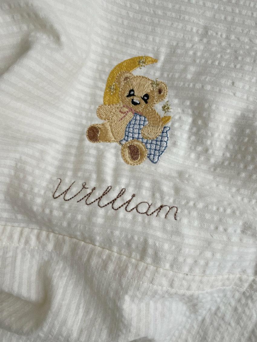 Bedtime | Kids Konges Sløjd SEER BABY BEDDING GOTS 70X100 Antique White