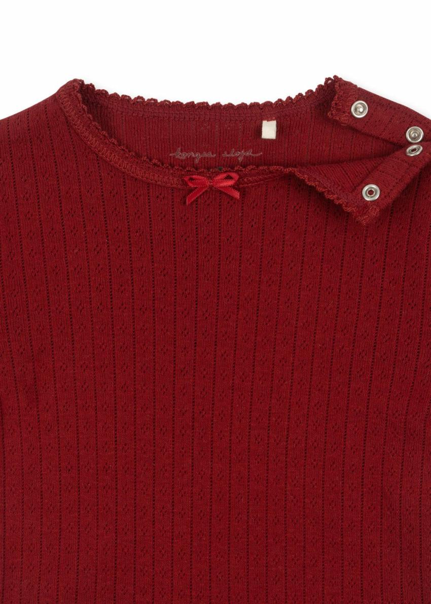 Bodystockings | Kids Konges Sløjd MINNIE BODY GOTS Red Dahlia