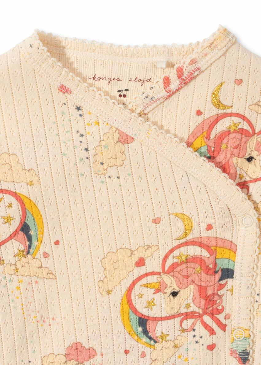 Bodystockings | Kids Konges Sløjd MINNIE GLITTER NEWBORN BODY GOTS Horn Stars