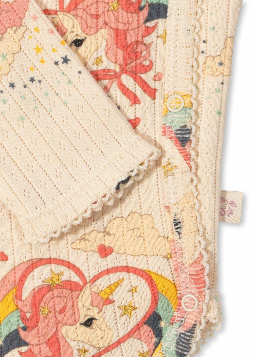 Bodystockings | Kids Konges Sløjd MINNIE GLITTER NEWBORN BODY GOTS Horn Stars