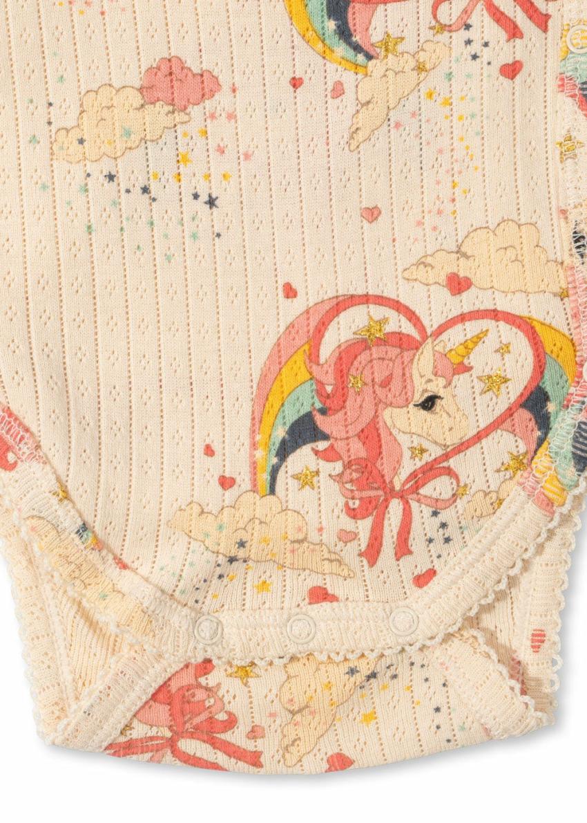 Bodystockings | Kids Konges Sløjd MINNIE GLITTER NEWBORN BODY GOTS Horn Stars