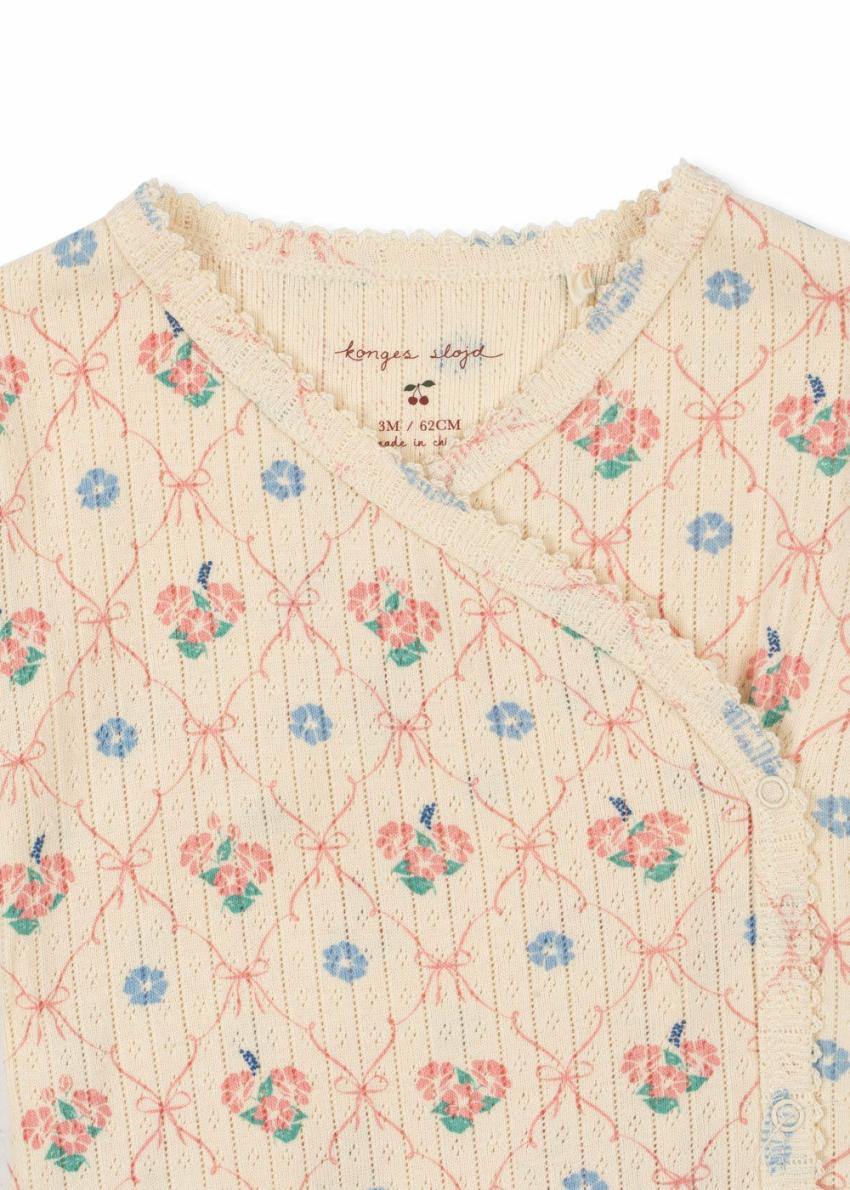 Bodystockings | Kids Konges Sløjd MINNIE NEWBORN BODY GOTS Fleur Decor