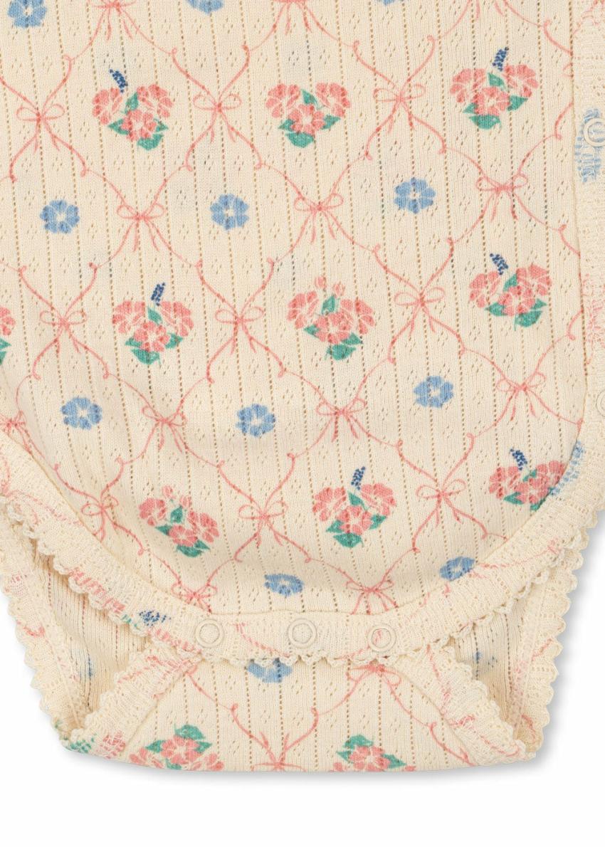 Bodystockings | Kids Konges Sløjd MINNIE NEWBORN BODY GOTS Fleur Decor
