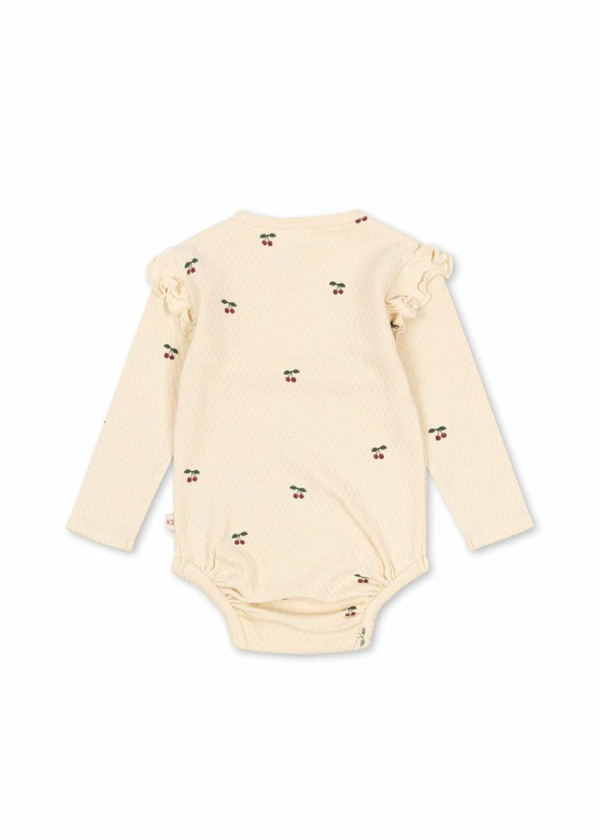 Bodystockings | Kids Konges Sløjd SUI FRILL BODY GOTS Cherry