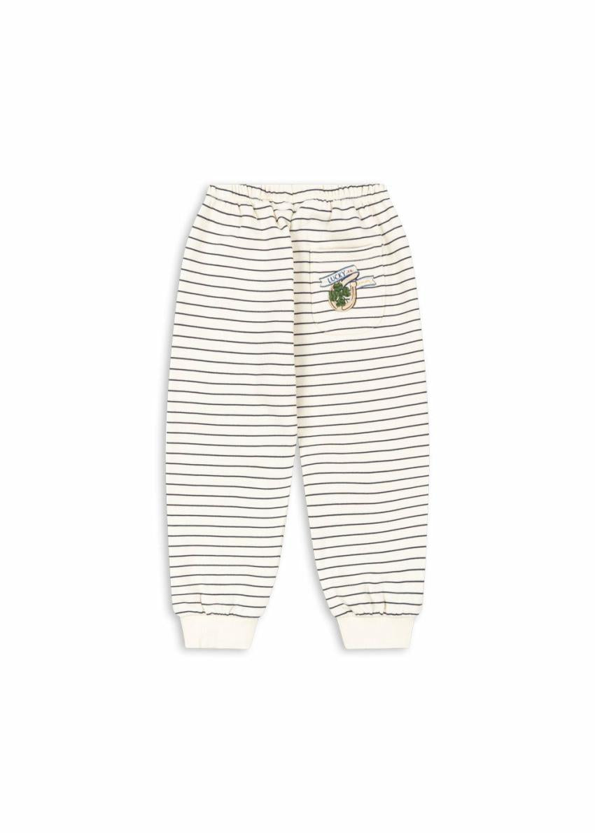 Bottoms | Kids Konges Sløjd AMIO SWEAT PANTS GOTS Antique White / Ombre Blue