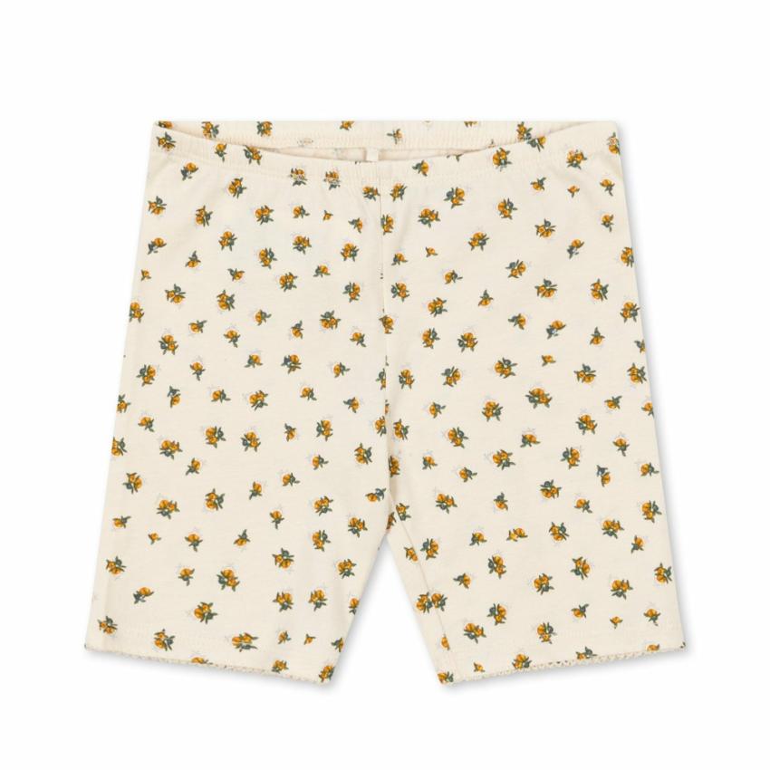 Bottoms | Kids Konges Sløjd BASIC SHORT LEGGINGS GOTS Peonia Limone