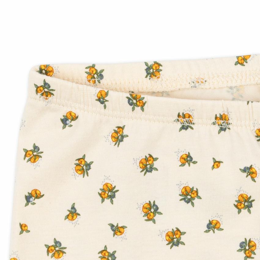 Bottoms | Kids Konges Sløjd BASIC SHORT LEGGINGS GOTS Peonia Limone