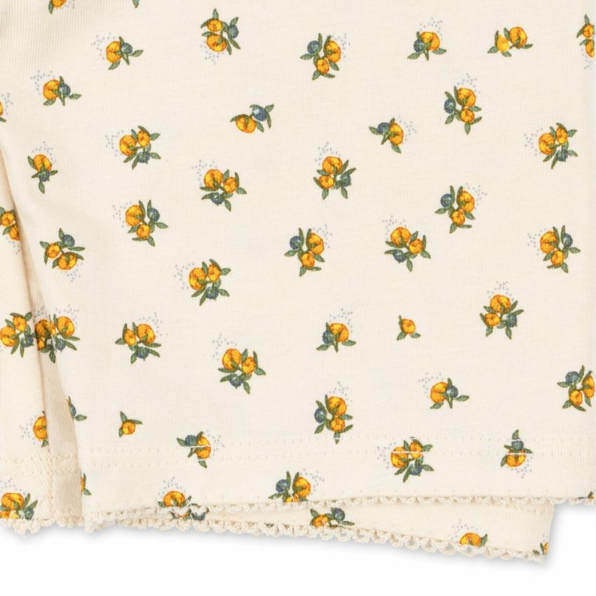 Bottoms | Kids Konges Sløjd BASIC SHORT LEGGINGS GOTS Peonia Limone