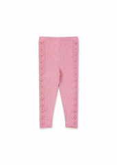 Bottoms | Kids Konges Sløjd CABBY KNIT PANTS Powder Pink