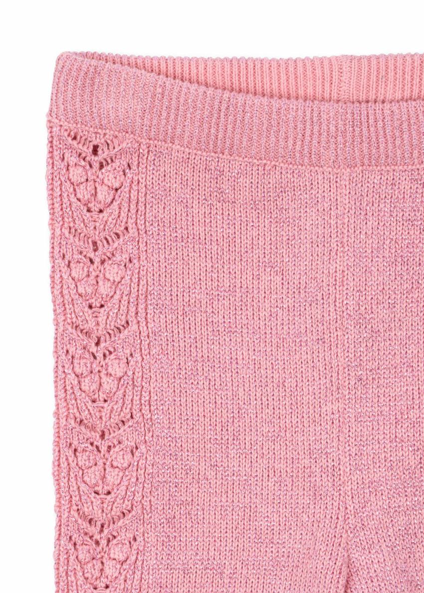 Bottoms | Kids Konges Sløjd CABBY KNIT PANTS Powder Pink