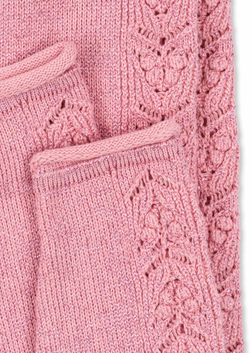 Bottoms | Kids Konges Sløjd CABBY KNIT PANTS Powder Pink