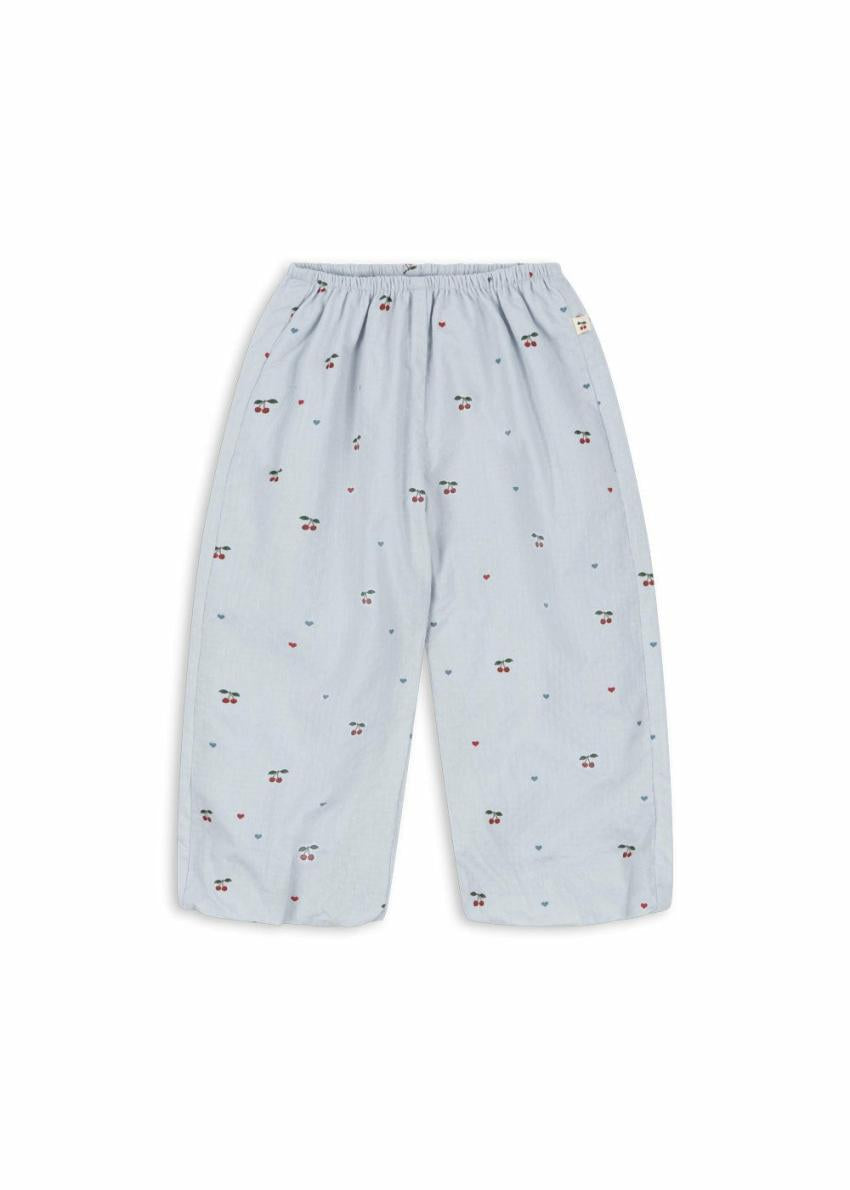 Bottoms | Kids Konges Sløjd EVIA PANTS GOTS Cherry Blue Coeur