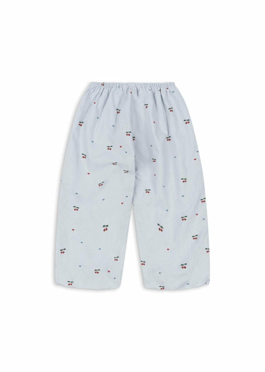 Bottoms | Kids Konges Sløjd EVIA PANTS GOTS Cherry Blue Coeur