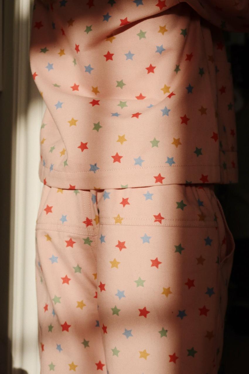 Bottoms | Kids Konges Sløjd FEN FRILL PANTS GOTS Estrella Rosa