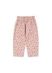 Bottoms | Kids Konges Sløjd FEN FRILL PANTS GOTS Estrella Rosa