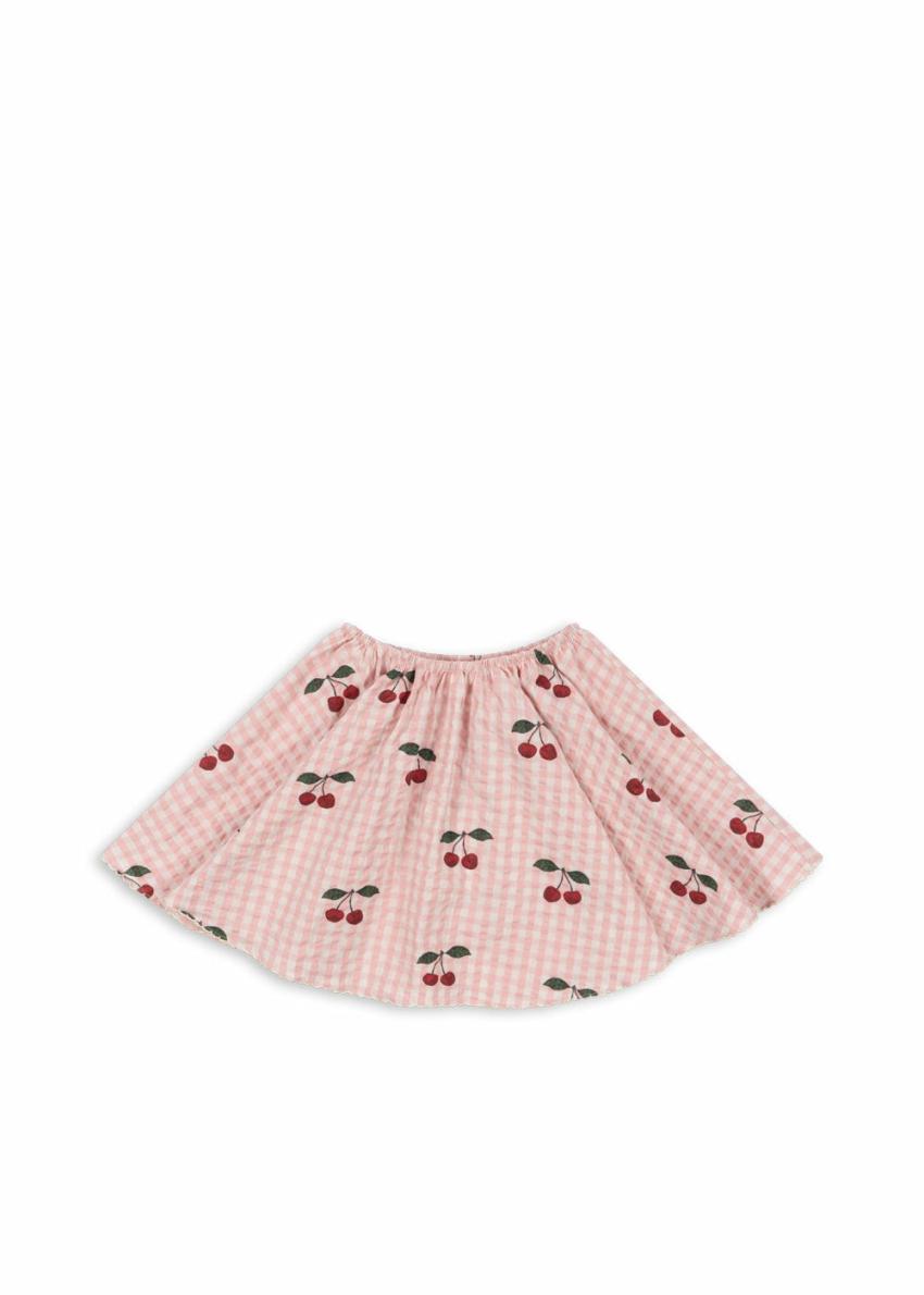 Bottoms | Kids Konges Sløjd KIM SKIRT GOTS Cherry Check