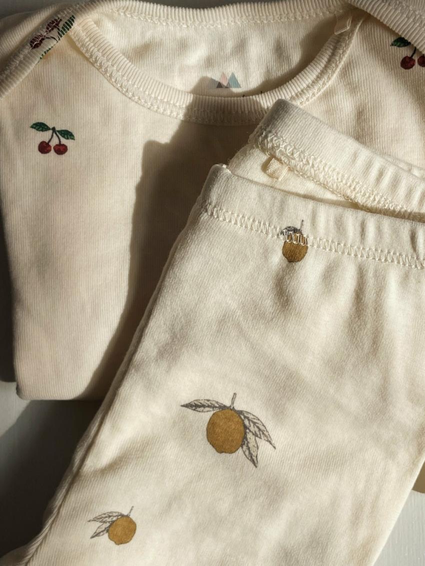 Bottoms | Kids Konges Sløjd LEGGINS GOTS Lemon