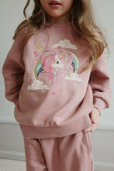 Bottoms | Kids Konges Sløjd LOU SWEAT PANTS OCS Mahogany Rose