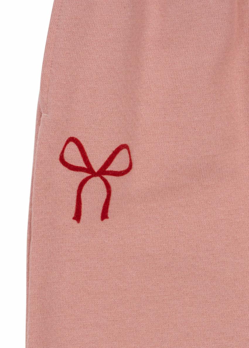 Bottoms | Kids Konges Sløjd LOUPY LOU SWEAT PANTS GOTS Bow Rose