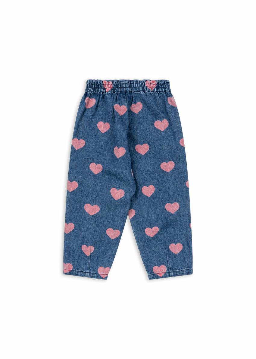 Bottoms | Kids Konges Sløjd MAGOT FRILL PANTS GOTS Bon Coeur Pink