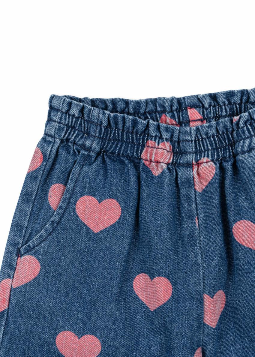 Bottoms | Kids Konges Sløjd MAGOT FRILL PANTS GOTS Bon Coeur Pink