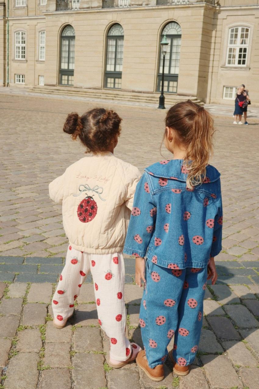 Bottoms | Kids Konges Sløjd MAGOT LADYBUG FRILL PANTS GOTS Ladybug