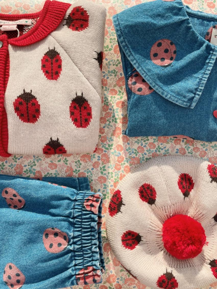 Bottoms | Kids Konges Sløjd MAGOT LADYBUG FRILL PANTS GOTS Ladybug